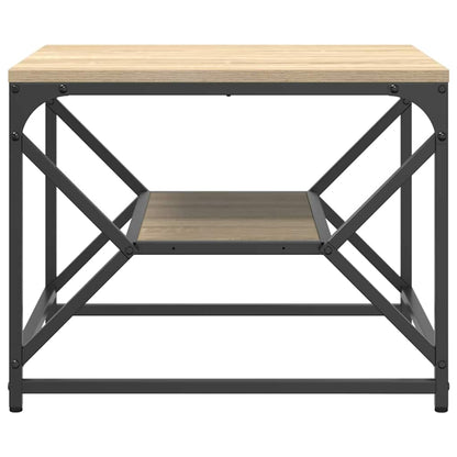 vidaXL Couchtisch Sonoma-Eiche 51 x 50 x 40 cm