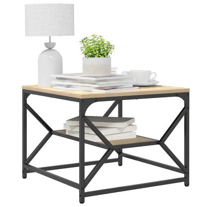 vidaXL Couchtisch Sonoma-Eiche 51 x 50 x 40 cm