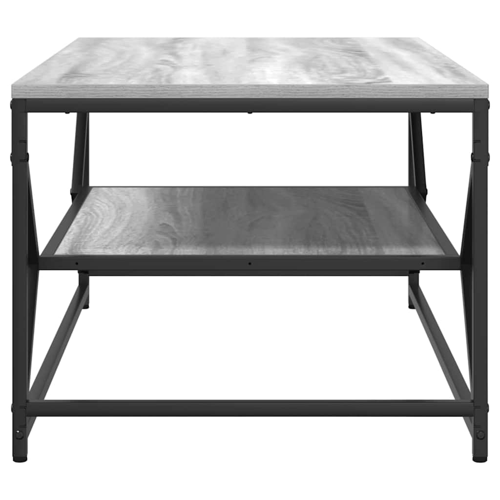 vidaXL Couchtisch Graues Sonoma 90 x 50 x 40 cm