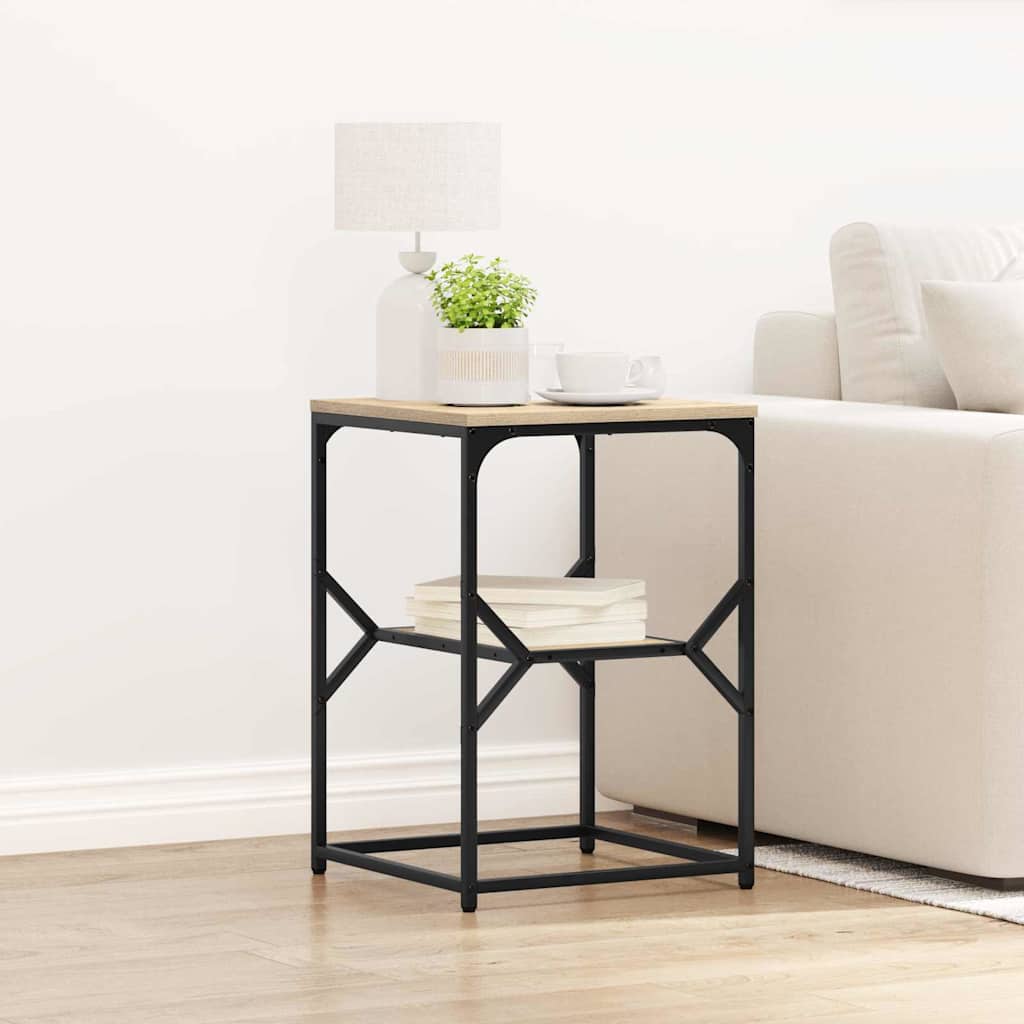 vidaXL Table d'appoint Chêne Sonoma 41 x 40 x 60 cm