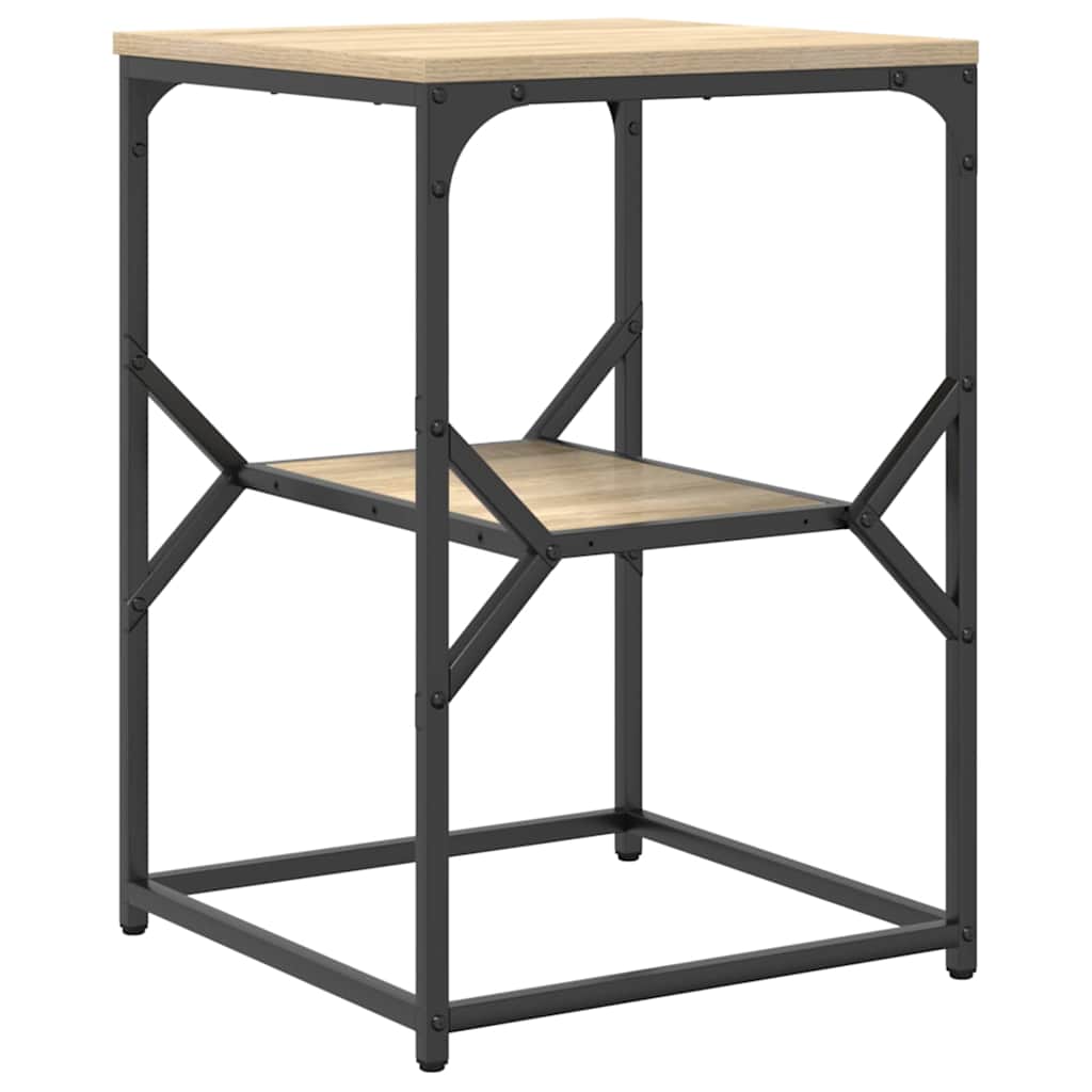 vidaXL Table d'appoint Chêne Sonoma 41 x 40 x 60 cm