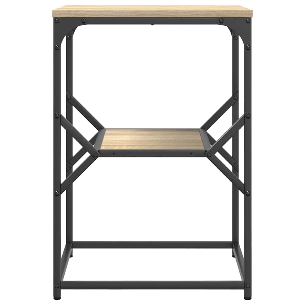 vidaXL Table d'appoint Chêne Sonoma 41 x 40 x 60 cm