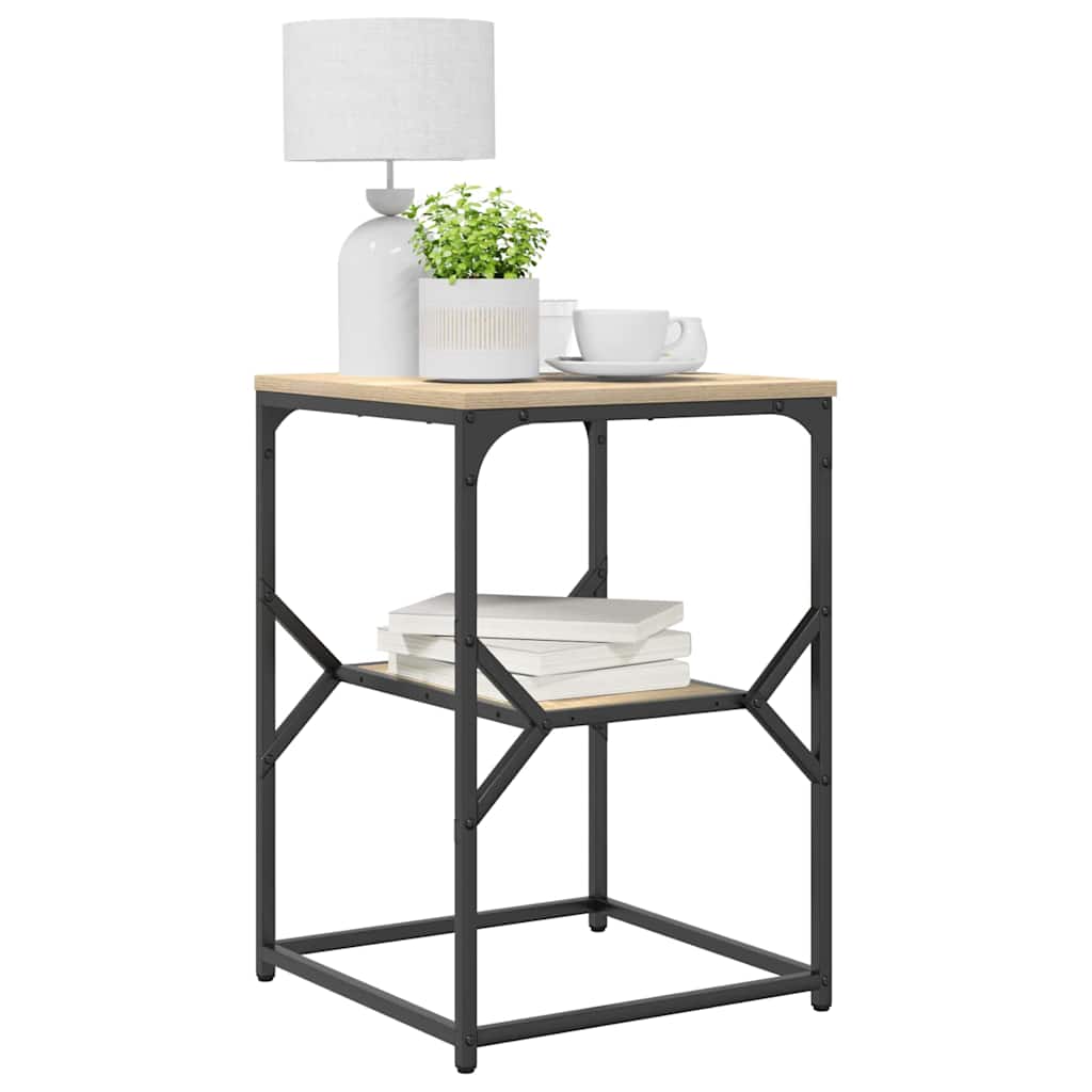 vidaXL Table d'appoint Chêne Sonoma 41 x 40 x 60 cm