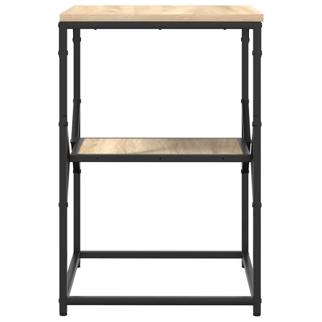 vidaXL Table d'appoint Chêne Sonoma 41 x 40 x 60 cm