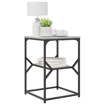 vidaXL Table d'appoint Sonoma gris 41 x 40 x 60 cm