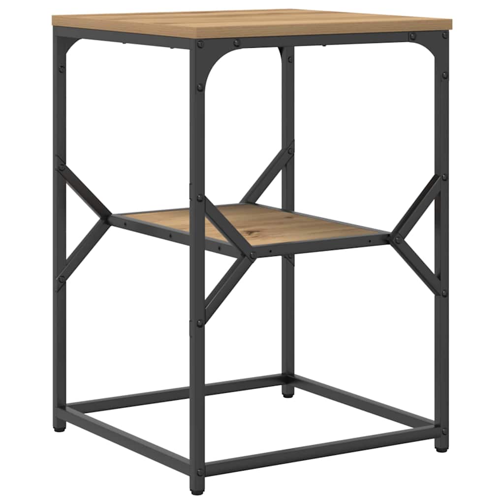 vidaXL Table d'appoint Chêne Artisan 41 x 40 x 60 cm