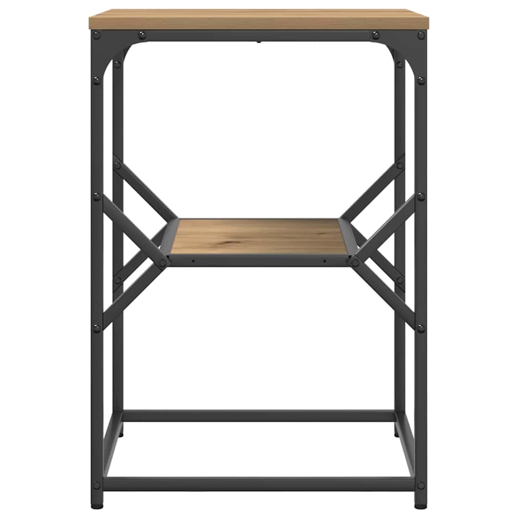 vidaXL Table d'appoint Chêne Artisan 41 x 40 x 60 cm