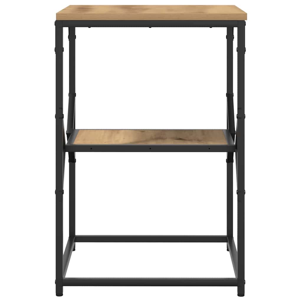 vidaXL Table d'appoint Chêne Artisan 41 x 40 x 60 cm