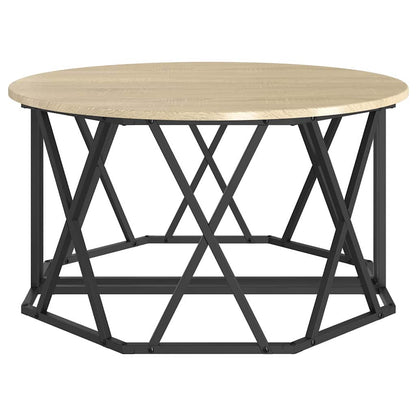 vidaXL Couchtisch Sonoma-Eiche 80 x 80 x 42 cm