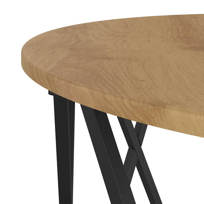 vidaXL Couchtisch Artisan-Eiche 80 x 80 x 42 cm