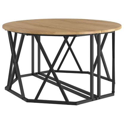 vidaXL Couchtisch Artisan-Eiche 80 x 80 x 42 cm