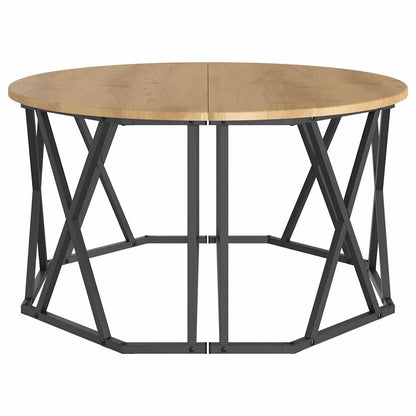 vidaXL Couchtisch Artisan-Eiche 80 x 80 x 42 cm