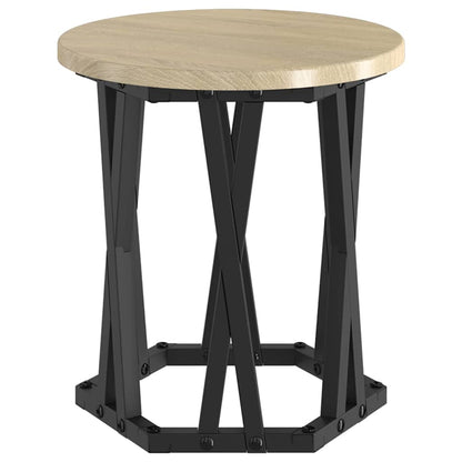 vidaXL Nesting Beistelltisch 3 pcs Sonoma-Eiche