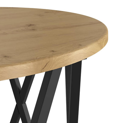 vidaXL Nesting Beistelltisch 3 pcs Artisan-Eiche