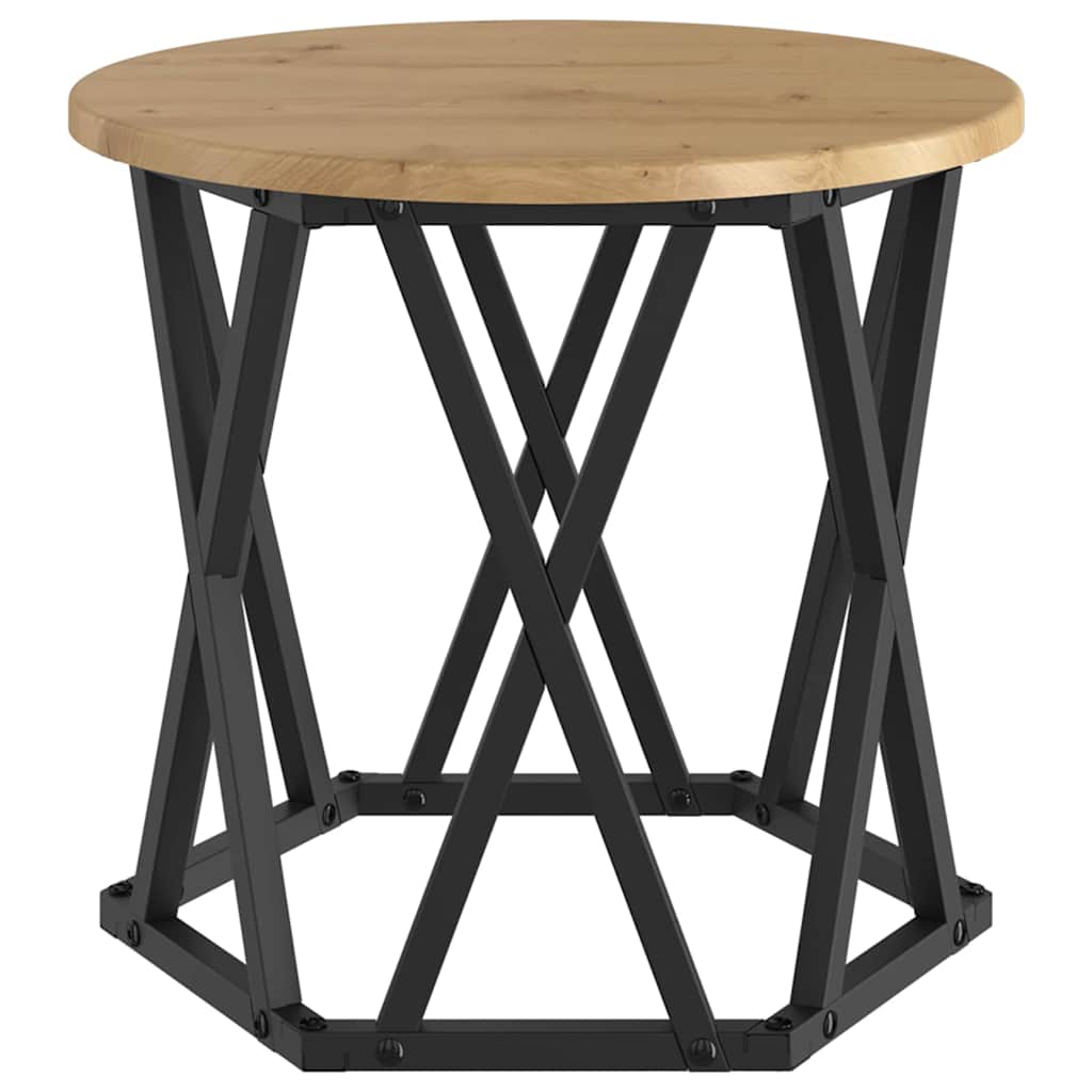 vidaXL Nesting Beistelltisch 3 pcs Artisan-Eiche