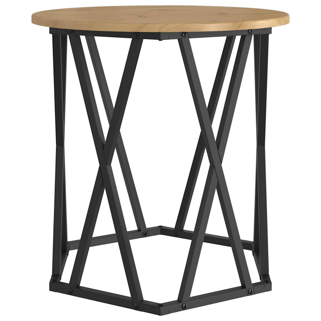 Couchtisch 2 pcs Artisan-Eiche Ingenieure Holz und Stahl