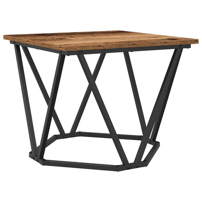 vidaXL Beistelltisch-Set 2 pcs Altholz Ingenieure Holz und Stahl