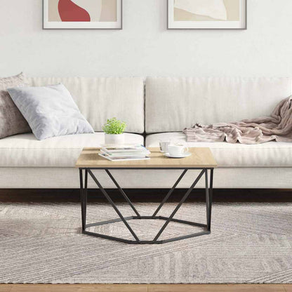 vidaXL Couchtisch Sonoma-Eiche 80 x 80 x 45 cm