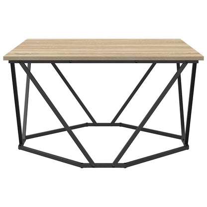 vidaXL Couchtisch Sonoma-Eiche 80 x 80 x 45 cm