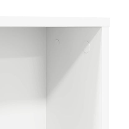 vidaXL Schreibtisch mit Regal Weiß 91 x 50 x 149 cm Holzwerkstoff