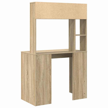 vidaXL Schreibtisch Sonoma-Eiche 91 x 50 x 149 cm Holzwerkstoff