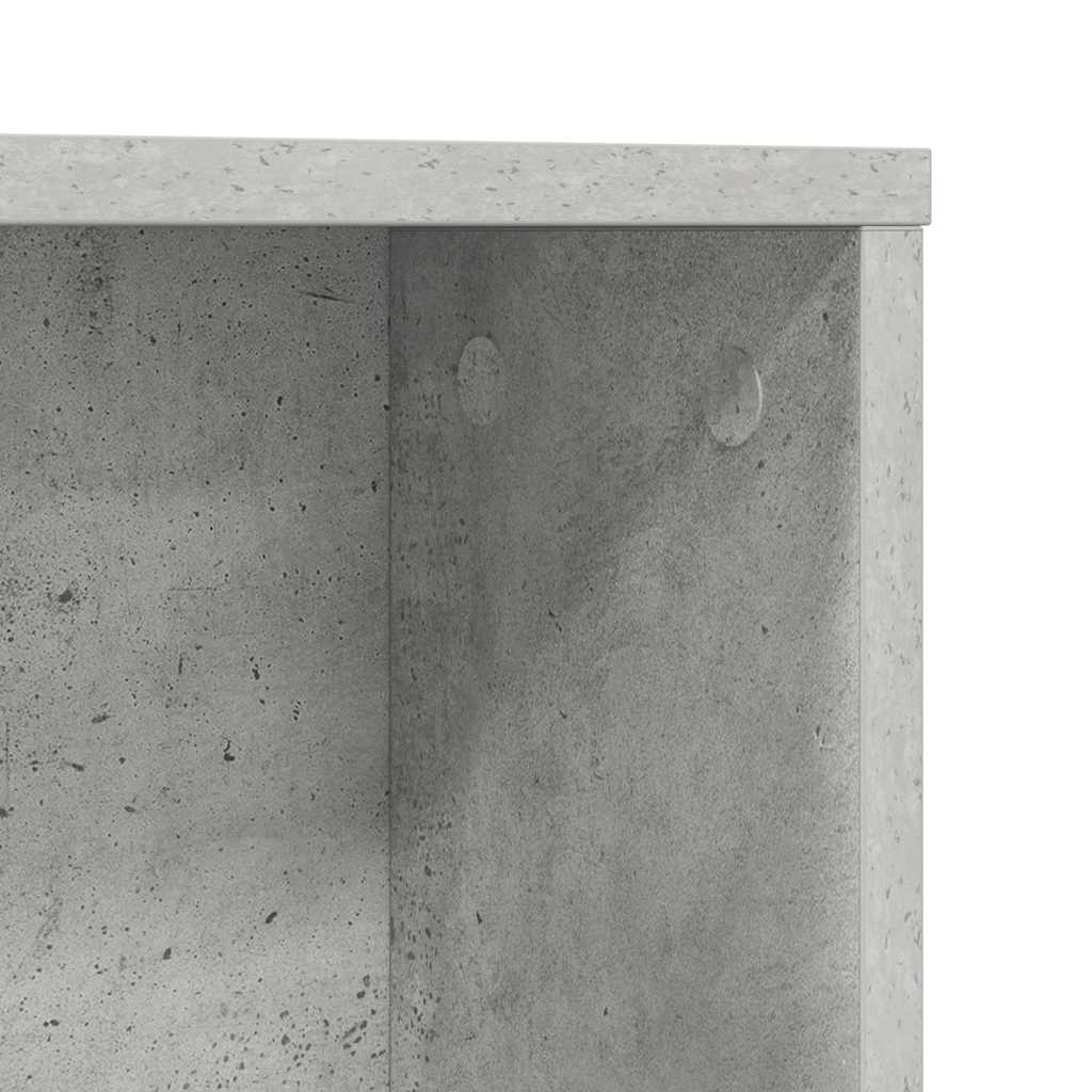 vidaXL Schreibtisch Beton Grau 91 x 50 x 149 cm Holzwerkstoff