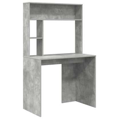vidaXL Schreibtisch Beton Grau 91 x 50 x 149 cm Holzwerkstoff