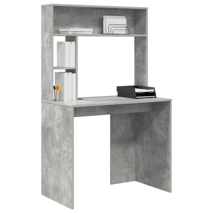 vidaXL Schreibtisch Beton Grau 91 x 50 x 149 cm Holzwerkstoff