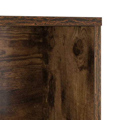 vidaXL Schreibtisch Geräucherte Eiche 91 x 50 x 149 cm Holzwerkstoff