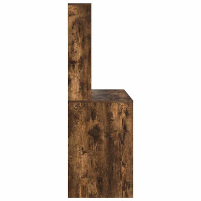 vidaXL Schreibtisch Geräucherte Eiche 91 x 50 x 149 cm Holzwerkstoff