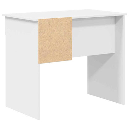 vidaXL Schreibtisch mit Schubladen Weiß 90 x 49 x 75 cm Holzwerkstoff