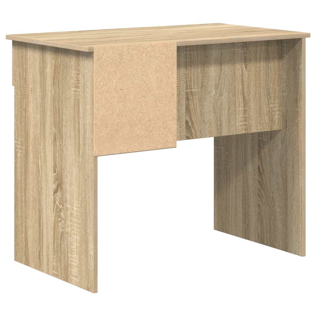 vidaXL Schreibtisch Sonoma-Eiche 90 x 49 x 75 cm Holzwerkstoff