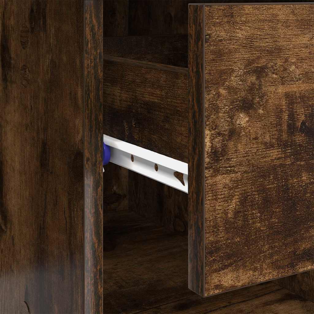 Schreibtisch Geräucherte Eiche 90 x 49 x 75 cm Holzwerkstoff