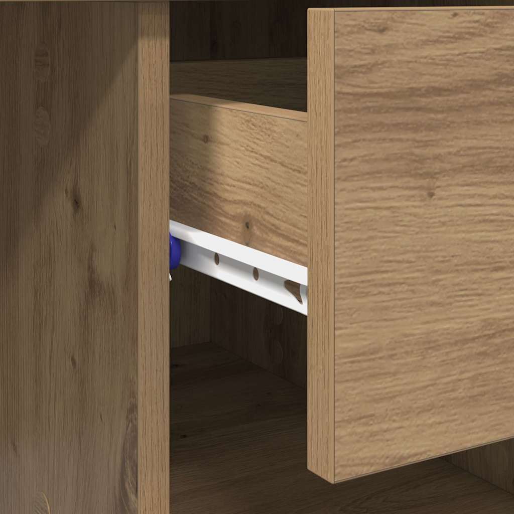 Schreibtisch Artisan-Eiche 90 x 49 x 75 cm Holzwerkstoff