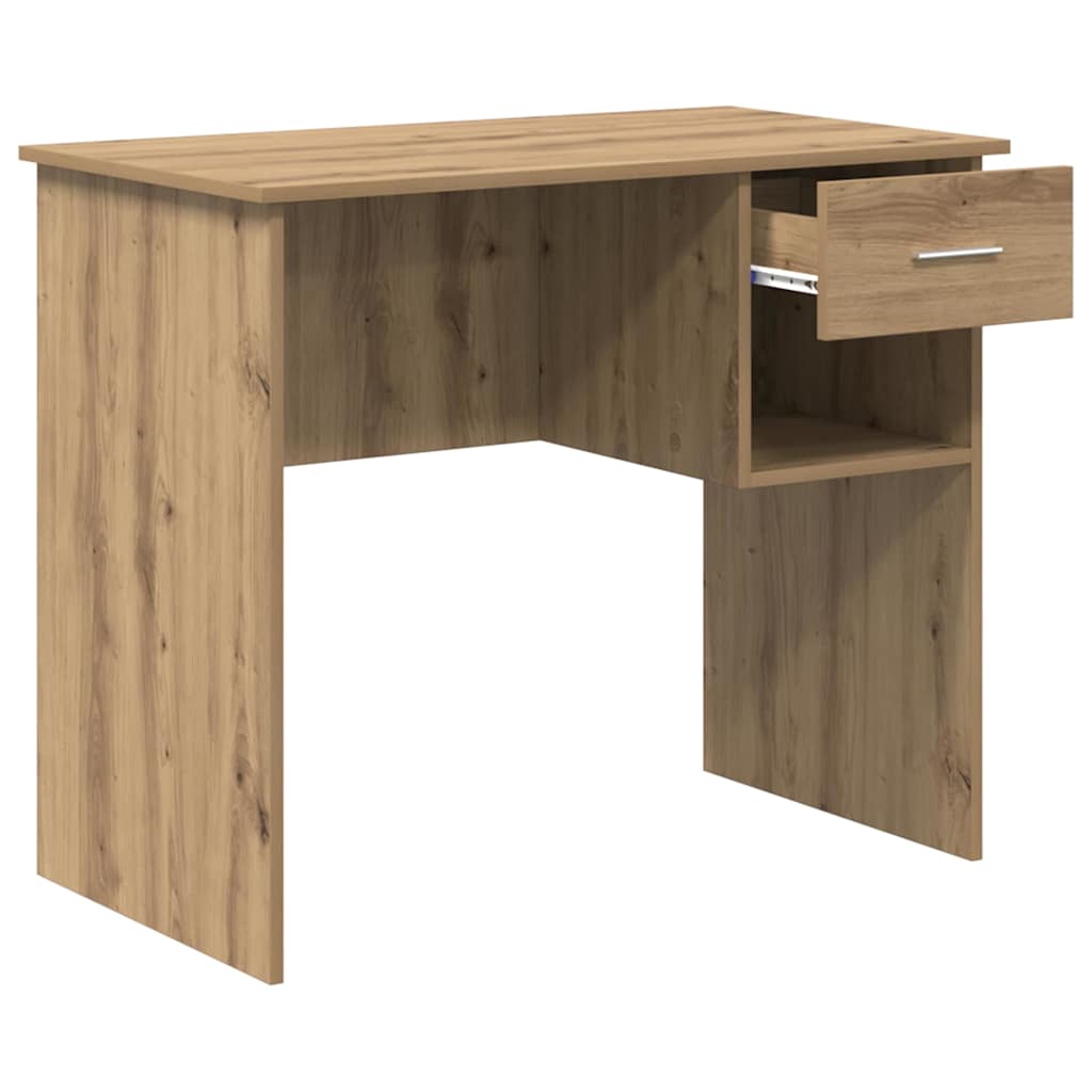 Schreibtisch Artisan-Eiche 90 x 49 x 75 cm Holzwerkstoff