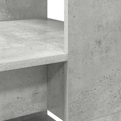 vidaXL Schreibtisch Beton Grau 113 x 54 x 120 cm Holzwerkstoff