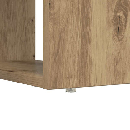 vidaXL Schreibtisch Artisan-Eiche 113 x 54 x 120 cm Holzwerkstoff
