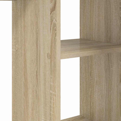 vidaXL Schreibtisch Sonoma-Eiche 142 x 102 x 73 cm Holzwerkstoff