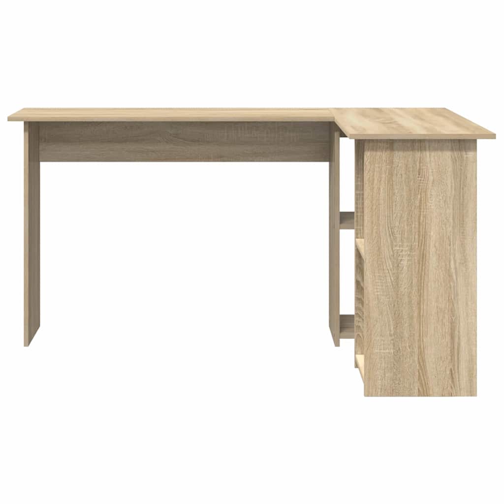 vidaXL Schreibtisch Sonoma-Eiche 142 x 102 x 73 cm Holzwerkstoff