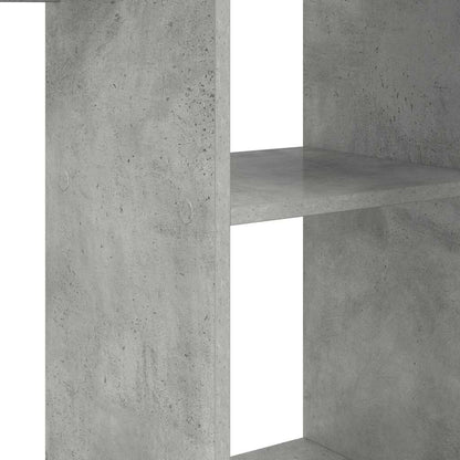 vidaXL Schreibtisch Beton Grau 142 x 102 x 73 cm Holzwerkstoff
