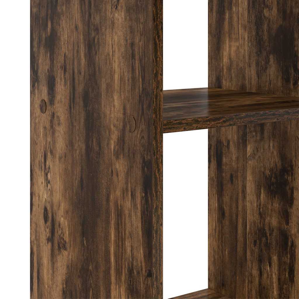 vidaXL Schreibtisch Geräucherte Eiche 142 x 102 x 73 cm Holzwerkstoff