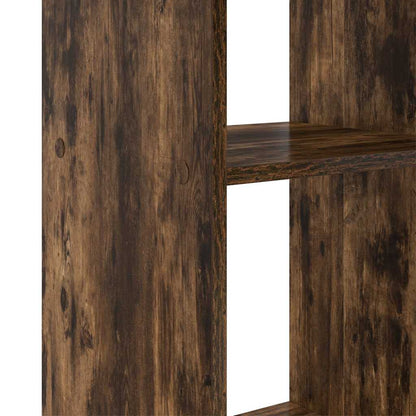vidaXL Schreibtisch Geräucherte Eiche 142 x 102 x 73 cm Holzwerkstoff