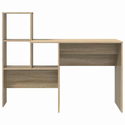 vidaXL Schreibtisch Sonoma-Eiche 131,5 x 50 x 106,5 cm Holzwerkstoff