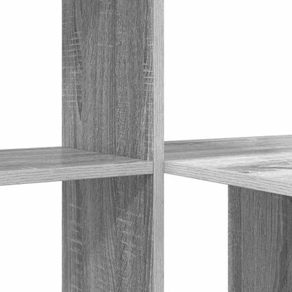 vidaXL Schreibtisch Graues Sonoma 131,5 x 50 x 106,5 cm Holzwerkstoff