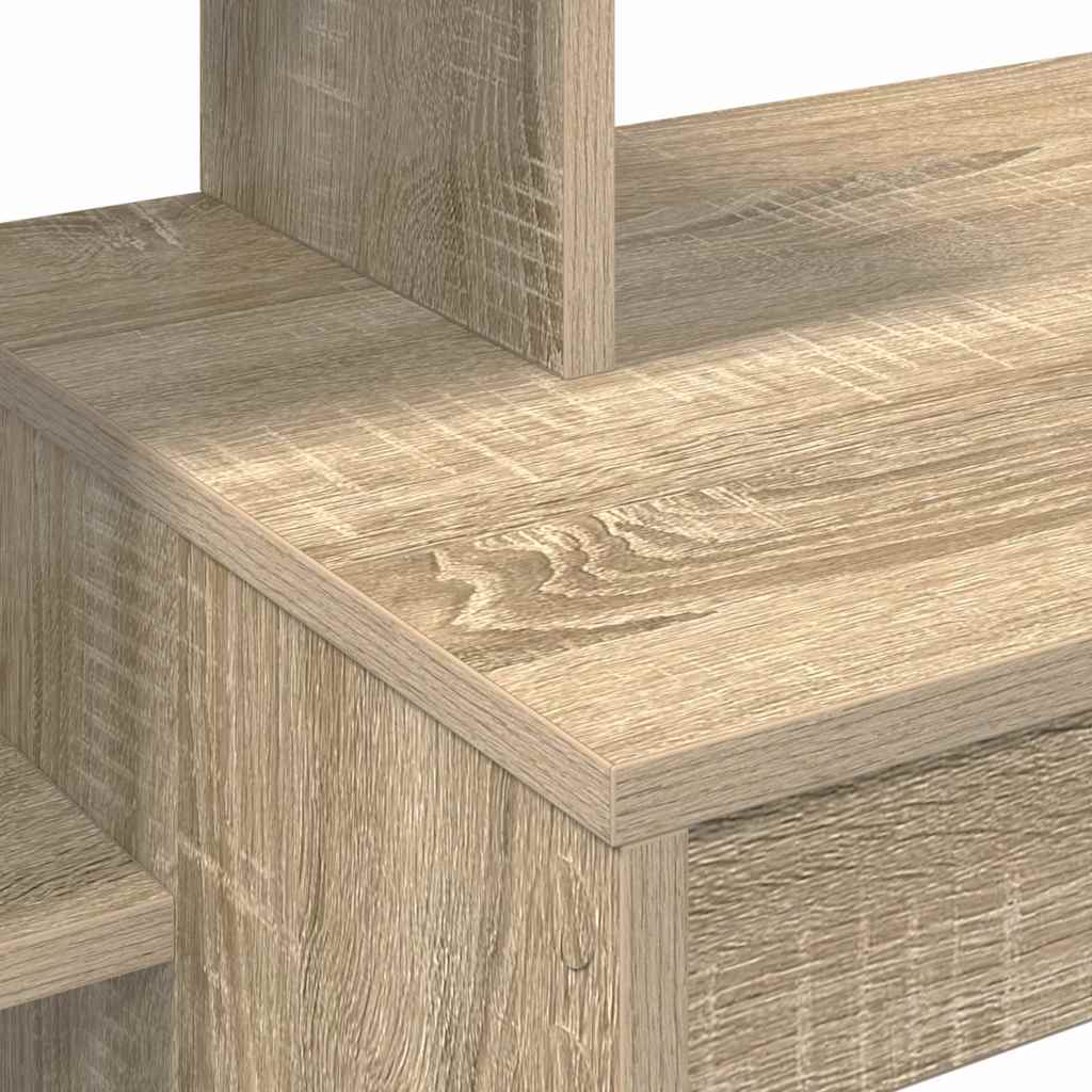 vidaXL Schreibtisch Sonoma-Eiche 100 x 40 x 90 cm Holzwerkstoff