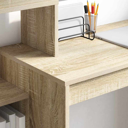 vidaXL Schreibtisch Sonoma-Eiche 100 x 40 x 90 cm Holzwerkstoff
