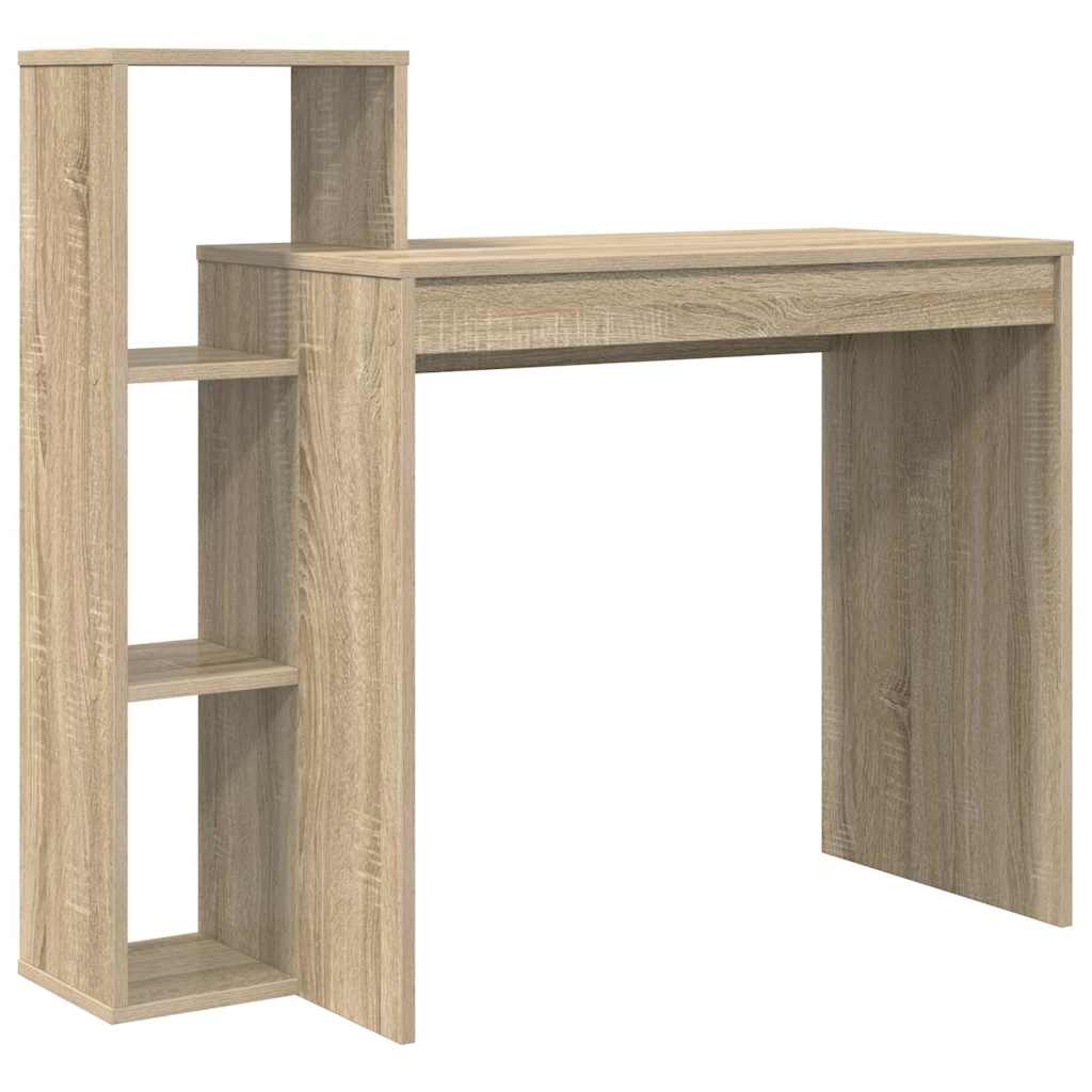 vidaXL Schreibtisch Sonoma-Eiche 100 x 40 x 90 cm Holzwerkstoff