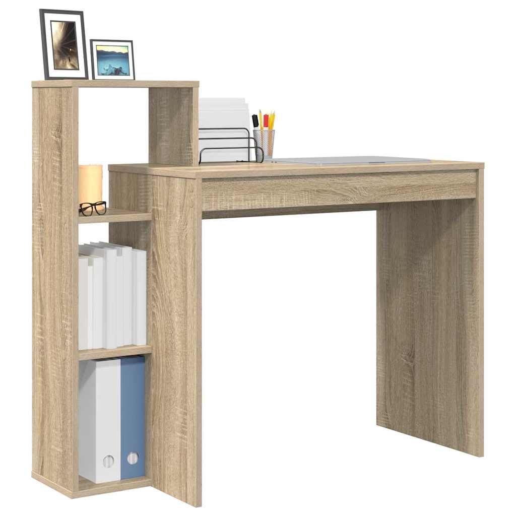 vidaXL Schreibtisch Sonoma-Eiche 100 x 40 x 90 cm Holzwerkstoff