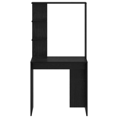 vidaXL Schreibtisch Schwarz Eichen-Optik 78,5 x 37 x 154,5 cm