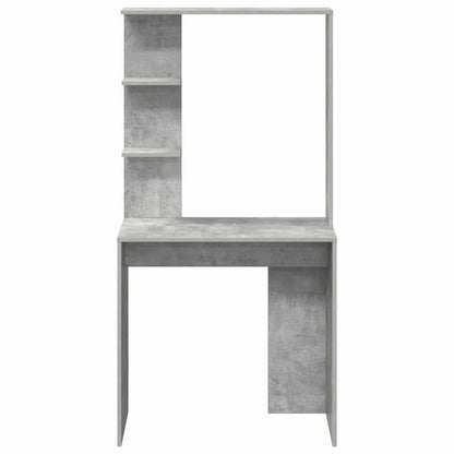 vidaXL Schreibtisch Beton Grau 78,5 x 37 x 154,5 cm Holzwerkstoff